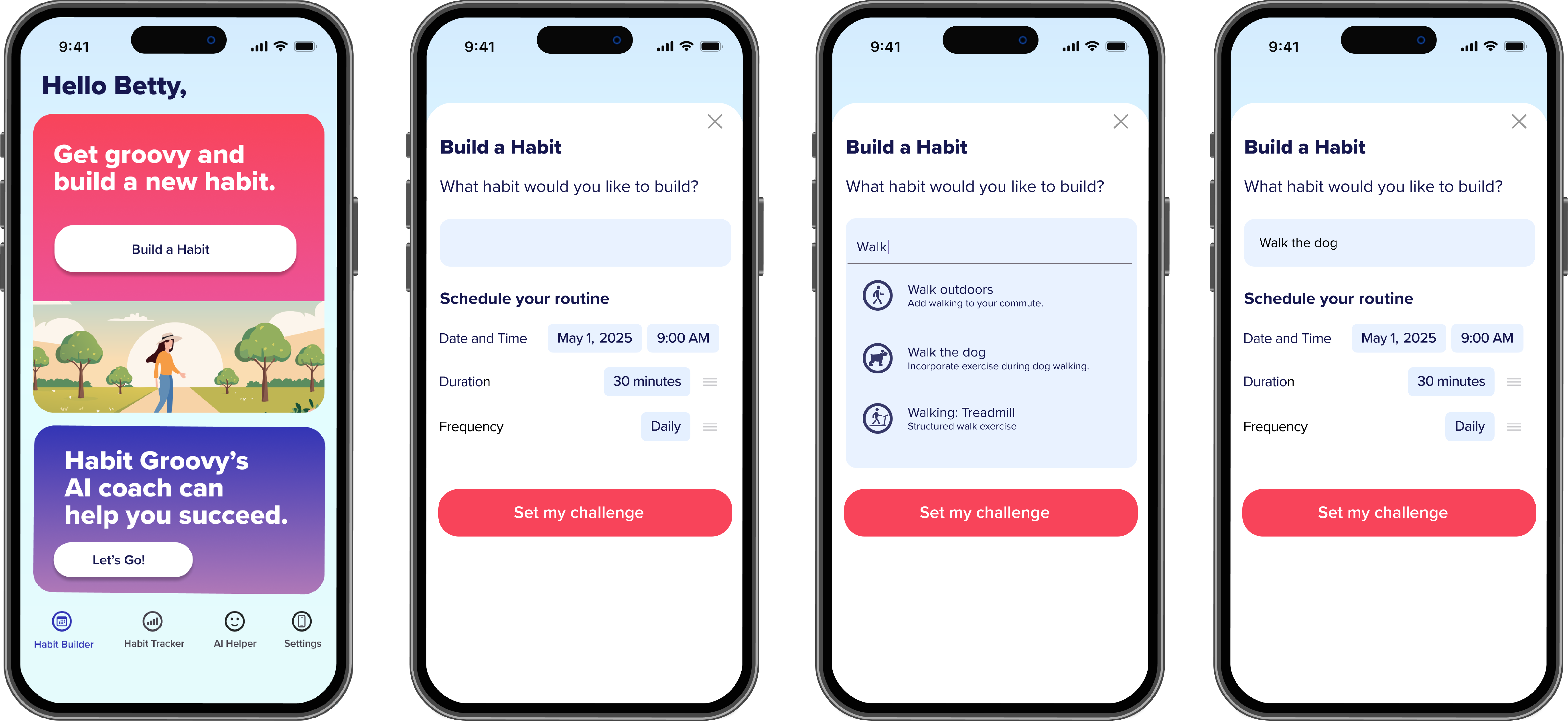 Habit Groovy with AI Features