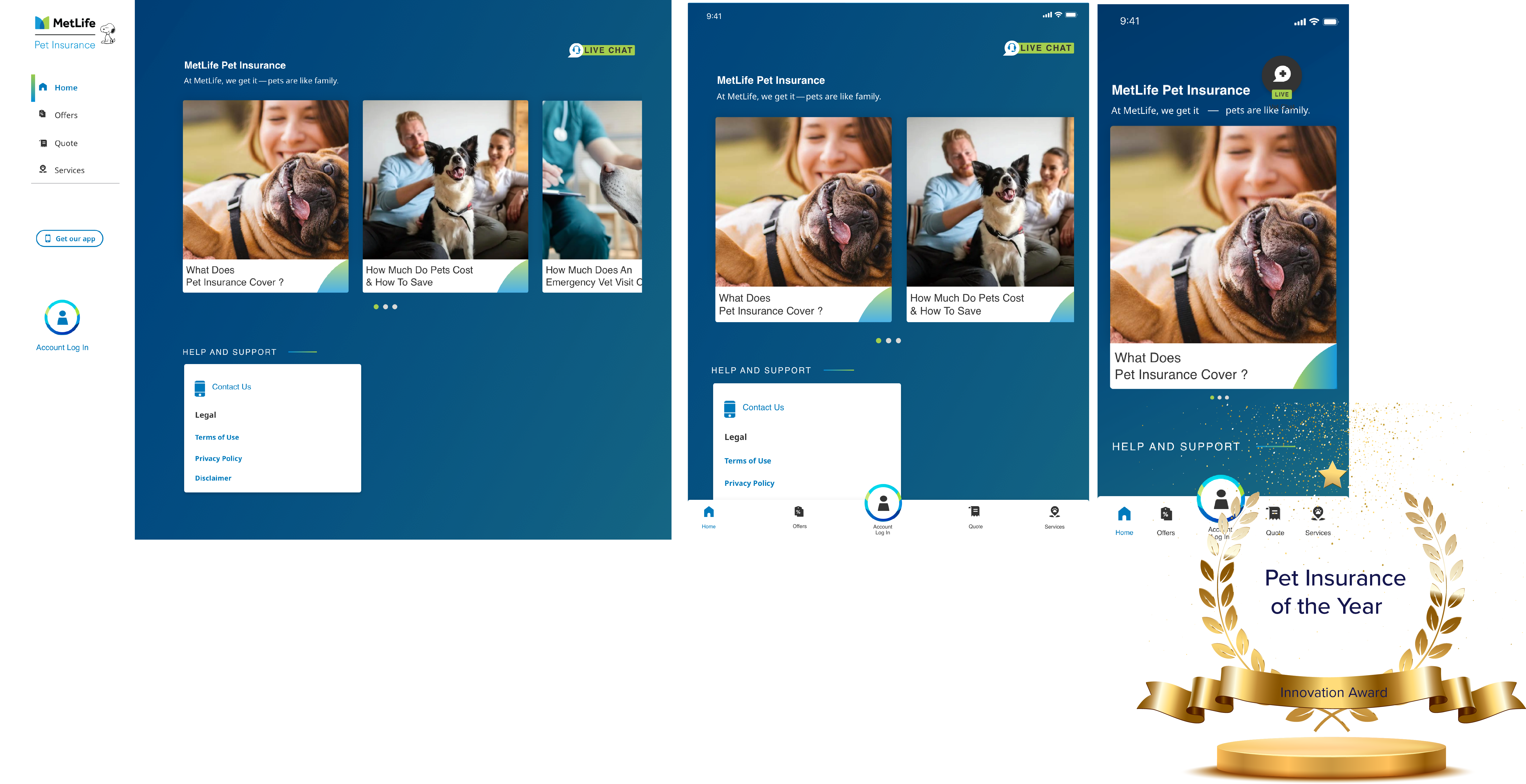 MetLife Awarded Pet Insurance of The Year